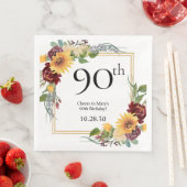 90歳の誕生日ヒマワリ (インサイチュ)
