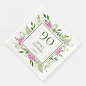 90歳の誕生日ピンクのアジサイ (コーナー)