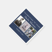 90歳の誕生日フォトコラートナプキン スタンダードカクテルナプキン (角)