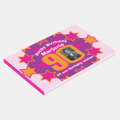 90歳の誕生日フォトスターピンク・オレンジ・ゲストブック ゲストブック (コーナー)