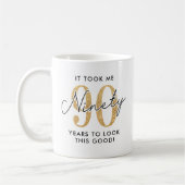 90歳の誕生日プレゼントにぴったり コーヒーマグカップ (左)