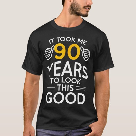90歳の誕生日プレゼント90歳 – 90歳 Tシャツ (正面)