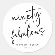 90歳の誕生日ミニマルパーティー