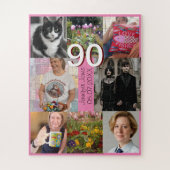 90歳の誕生日90歳990番目の贈り物 ジグソーパズル (縦)