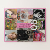 90歳の誕生日90歳990番目の贈り物 ジグソーパズル (横)