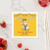 90歳の誕生日 モダン フィエスタ 90年の軌跡を祝おう スタンダードカクテルナプキン (インサイチュ)