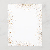 90歳の誕生日 ユーカリ 予算 招待状 チラシ (裏面)