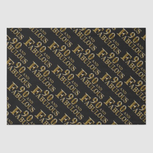 90歳の誕生日 薄葉紙 (正面)