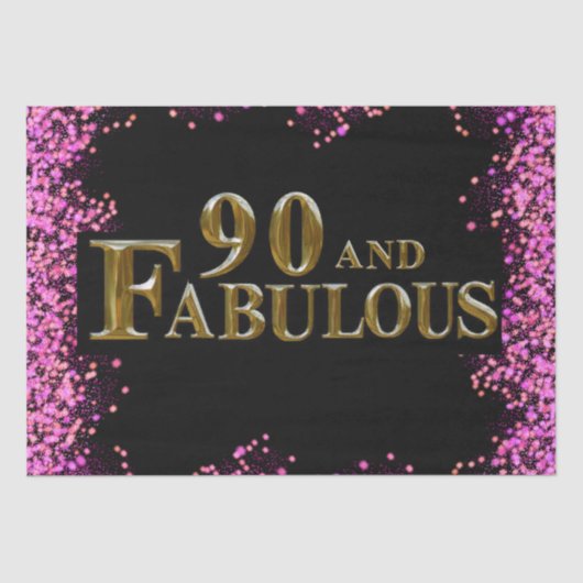 90歳の誕生日 薄葉紙 (正面)