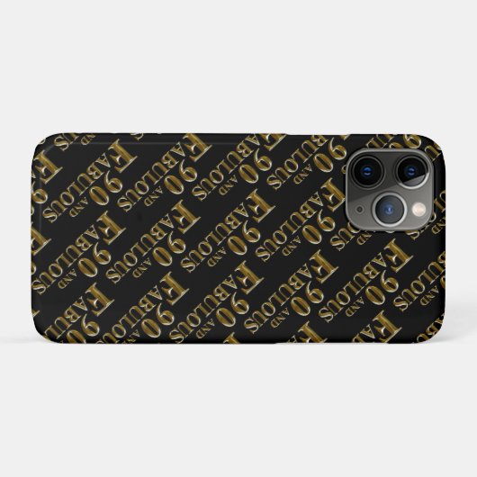 90歳の誕生日 Case-Mate iPhoneケース (裏面(横))