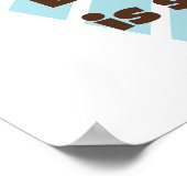 90歳は甘い誕生日Tシャツとプレゼント ポスター (角)