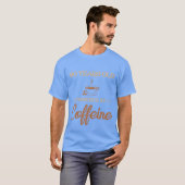 90歳 カフェインがエネルギー源 コーヒー大好き プレゼント Tシャツ (正面フル)