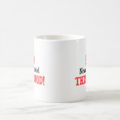 90決してよいこれを見ませんでした! コーヒーマグカップ (中央)