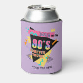 90生まれ年代の永遠の若いレトロの名カラフル前 缶クーラー (缶裏面)