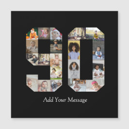 90番の写真のコラージュ