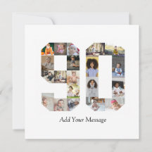 90番の写真のコラージュ