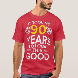 90番目の誕生日ギフト、私90年 – 90歳 Tシャツ