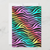 90素晴らし年代のパーティの招待状 招待状 (裏面)