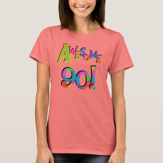 90素晴らし誕生日TシャツとGfs Tシャツ (正面)