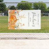 90誕生日かぼちゃ山花垂直屋外 横断幕 (インサイチュ)