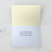 90誕生日ウィッシュズキャッスルハワード絵画ヨーク カード (内部)