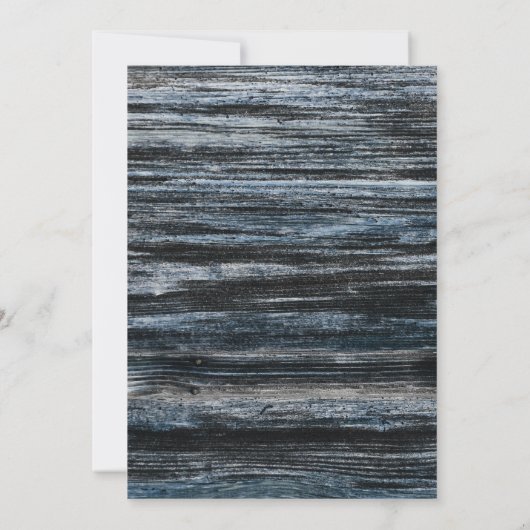 90誕生日ウッド 招待状 (裏面)