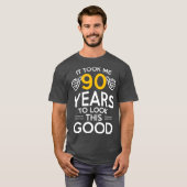 90誕生日ギフト90年90歳 Tシャツ (正面フル)