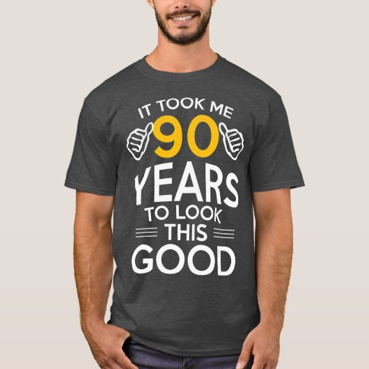 90誕生日ギフト90年90歳 Tシャツ (正面)