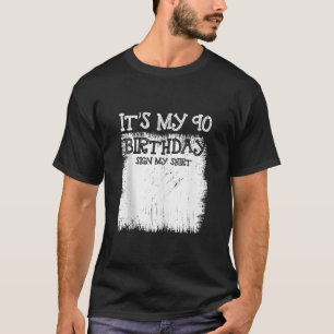 90誕生日サイン90歳の日シグ Tシャツ