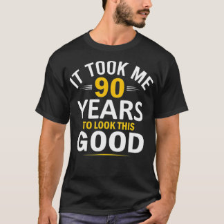 90誕生日デザインで90年90年 Tシャツ