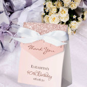 90誕生日バラ金ゴールドグリッターグラム感謝していユー フェイバーボックス