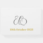 90誕生日パーソナル3フォトモメント誕生日 ゲストブック (裏面)