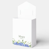 90誕生日ブルーアジサイありがとう フェイバーボックス (オープン)