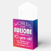 90誕生日ワールドファブ最高のルレインボー フェイバーボックス (オープン)