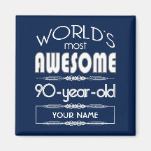 90誕生日世界最高のの素晴らしいダークブルー