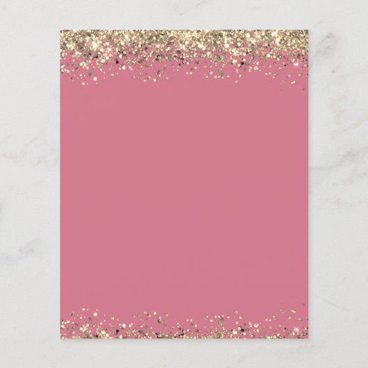 90誕生日日付の保存招待状 (裏面)