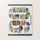 90誕生日番号90カスタム写真 ジグソーパズル (縦)