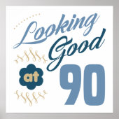 90誕生日良い ポスター (正面)