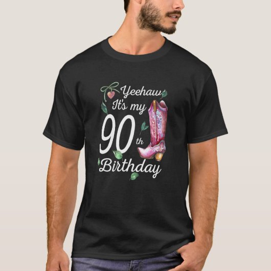 90誕生日90歳の国C Tシャツ (正面)