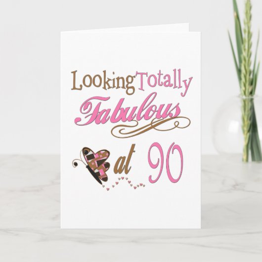90誕生日 カード (正面)