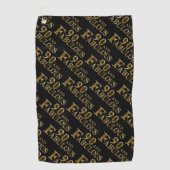 90誕生日 ゴルフタオル (正面)