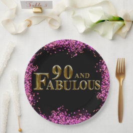 90誕生日 ペーパープレート