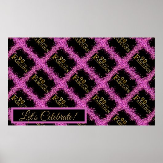 90誕生日 ポスター (正面)