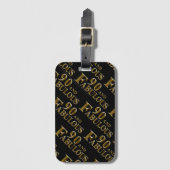 90誕生日 ラゲッジタグ (正面縦)