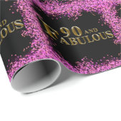 90誕生日 ラッピングペーパー (ロールコーナー)