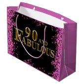 90誕生日 ラージペーパーバッグ (裏面アングル)