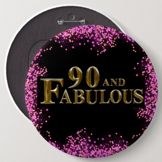 90誕生日 缶バッジ (正面&裏面)