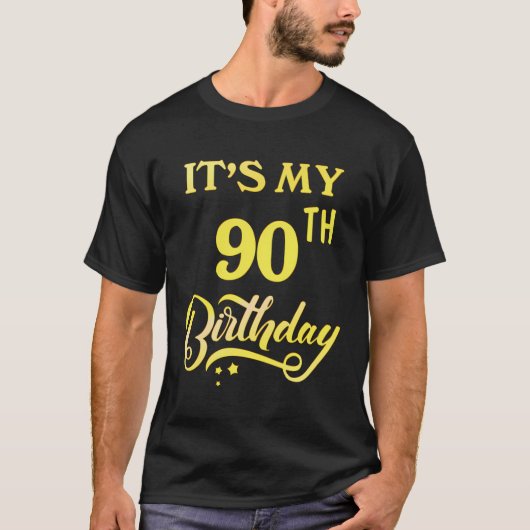 90誕生日Tee 90歳90歳 Tシャツ (正面)