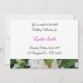 90誕生祝い 招待状 (裏面)