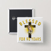 90賛美年 缶バッジ (正面&裏面)